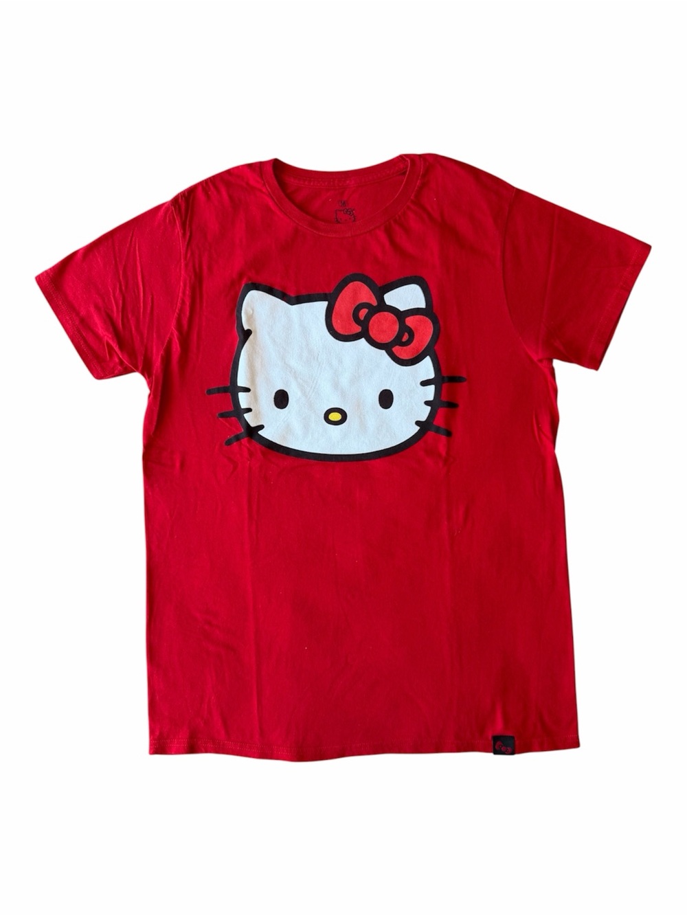 Sanrio Red Hello Kitty Face Short Sleeve Tee
